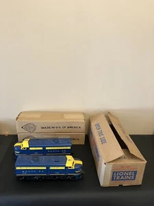 ORIGINAL LIONEL 204 SANTA FE ALCO AA UNIT IN OBs & MASTER CARTON - POSTWAR  - Picture 1 of 22