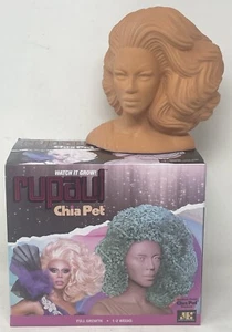 RuPaul Drag Queen Chia Pet Bust - Decorative Planter Gift, Andre Charles Theme - Picture 1 of 10