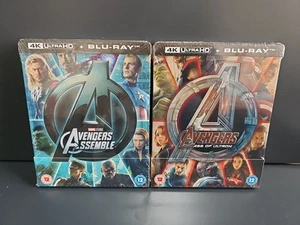 Avengers Assemble & Age Of Ultron Steelbooks - Picture 1 of 2