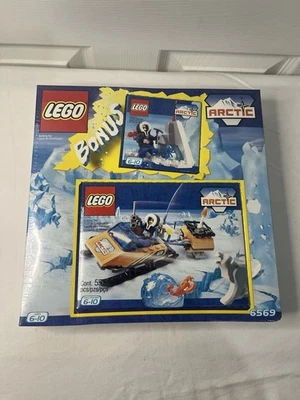 LEGO 6569 Artic Polar Scout Value Pack Vintage Sealed RARE 2000 Snowmobile NEW - Image 1 of 4