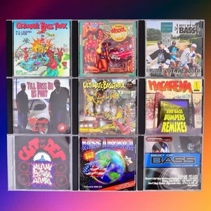 RARE 24 BASS MUSIC MIAMI BASS CD'S LOT BUNDLE MEKANIK BOYS BOTTOM QUAD MAJIC - Bild 1 von 8