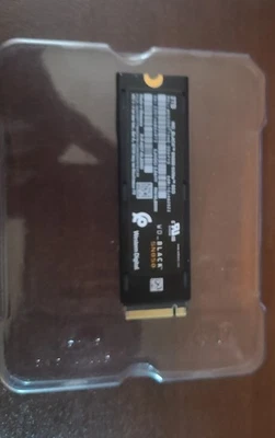 Western Digital Negro SN850 2TB M.2 NVMe SSD Interno con Disipador de Calor... Foto 1 de 4