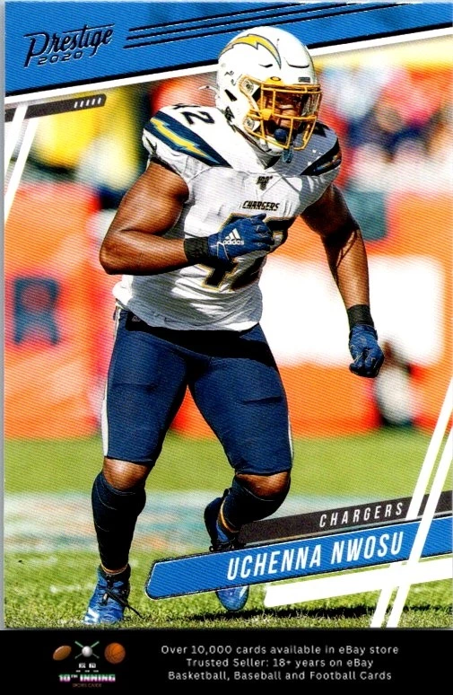 2020 Panini Prestige FOOTBALL #52 Uchenna Nwosu - Image 1 of 2