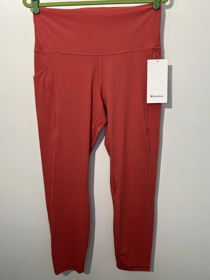 Lululemon Align HR Pant 25" with Pockets Nulu Size 4 True Navy TRNV 25157