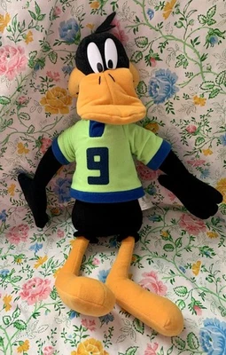 Peluche Looney Tunes Nanco Fútbol Pato Lucas 15” 2003 LEER Foto 1 de 4