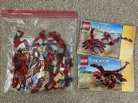 LEGO Creator: Red Creatures (31032) Complete