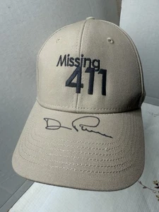 Missing 411 David Paulides Autographed Hat With Canam Project Patch. - Picture 1 of 7
