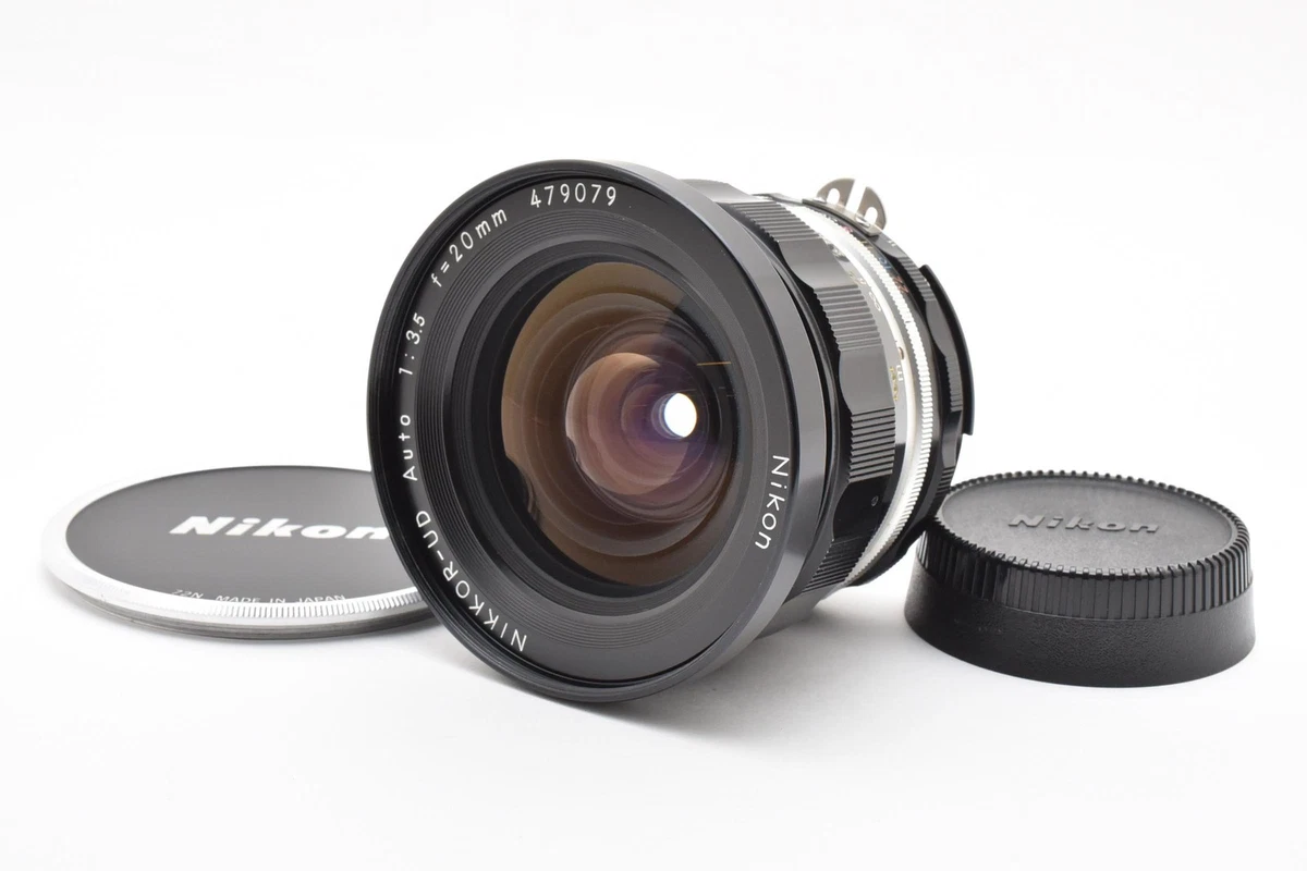 Nikon NIKKOR f/3.5 Camera Lenses 20mm Focal for sale - eBay