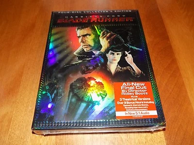 BLADE RUNNER Four-Disc Collectors Edition Harrison Ford Ridley Scott DVD SET NEW - Image 1 of 3