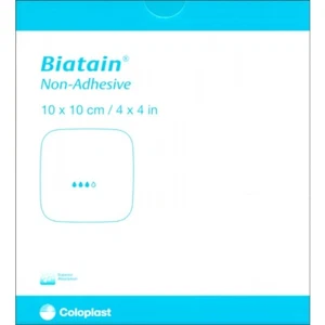 Biatain Foam 10cmx10cm Non Adhesive (3410) _ 10pcs/Pack - Picture 1 of 1