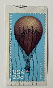 United States USA Postage Stamp 20 Cents Intrepid 1861 Canceled - Picture 1 of 1