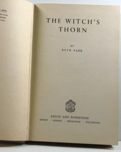 The Witch's Thorn by Ruth Park thriller horror life vintage fiction book 1955 HC - Picture 1 of 12