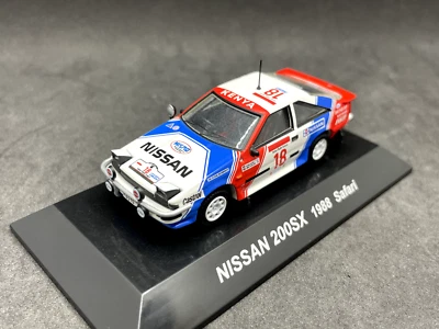 CM's 1/64 NISSAN 200SX 1988 Safari #18 diecast model car CM107 - Image 1 of 4