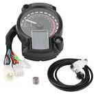 Waterproof Motorcycle Speedometer Speed Sensor Odometer Tachometer LCD Display