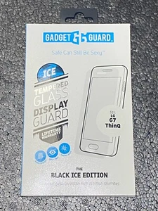 Gadget Guard The Black Ice Edition Tempered Glass for LG G7 ThinQ - Picture 1 of 2