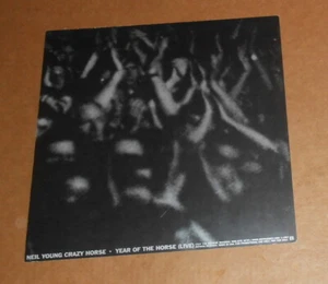 Neil Young Crazy Horse Year of the Horse Live Poster 2-Sided Flat Promo 12x12 - Picture 1 of 2