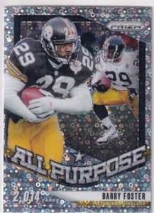 Panini Football NFL Prizm 2024 No. 20 Barry Foster All Purpose Disco Prizm - Bild 1 von 2