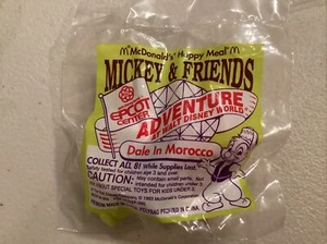 McDonald's Happy Meal 1993 juguete Epcot Disney World ""Dale in Morocco"" sin abrir - Imagen 1 de 2