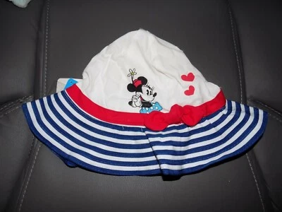 Sombrero Disney Bebé Minnie Mouse Talla 18/24 MESES UPF 50+ NUEVO Foto 1 de 3