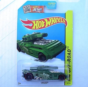 Invader ~ Battle Kings. GREEN HW Off-Road ~ 2015 . CFL88. New in Package! - Imagen 1 de 4