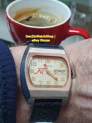 Reloj Vintage RAKETA Baker Ref.2609.HA 16 Joyas Hecho en URSS Foto 1 de 4