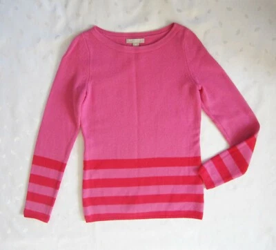 NWOT BANANA REPUBLIC Wool Cashmere Blend Striped Bottom Sweater Size XS  - Image 1 of 4