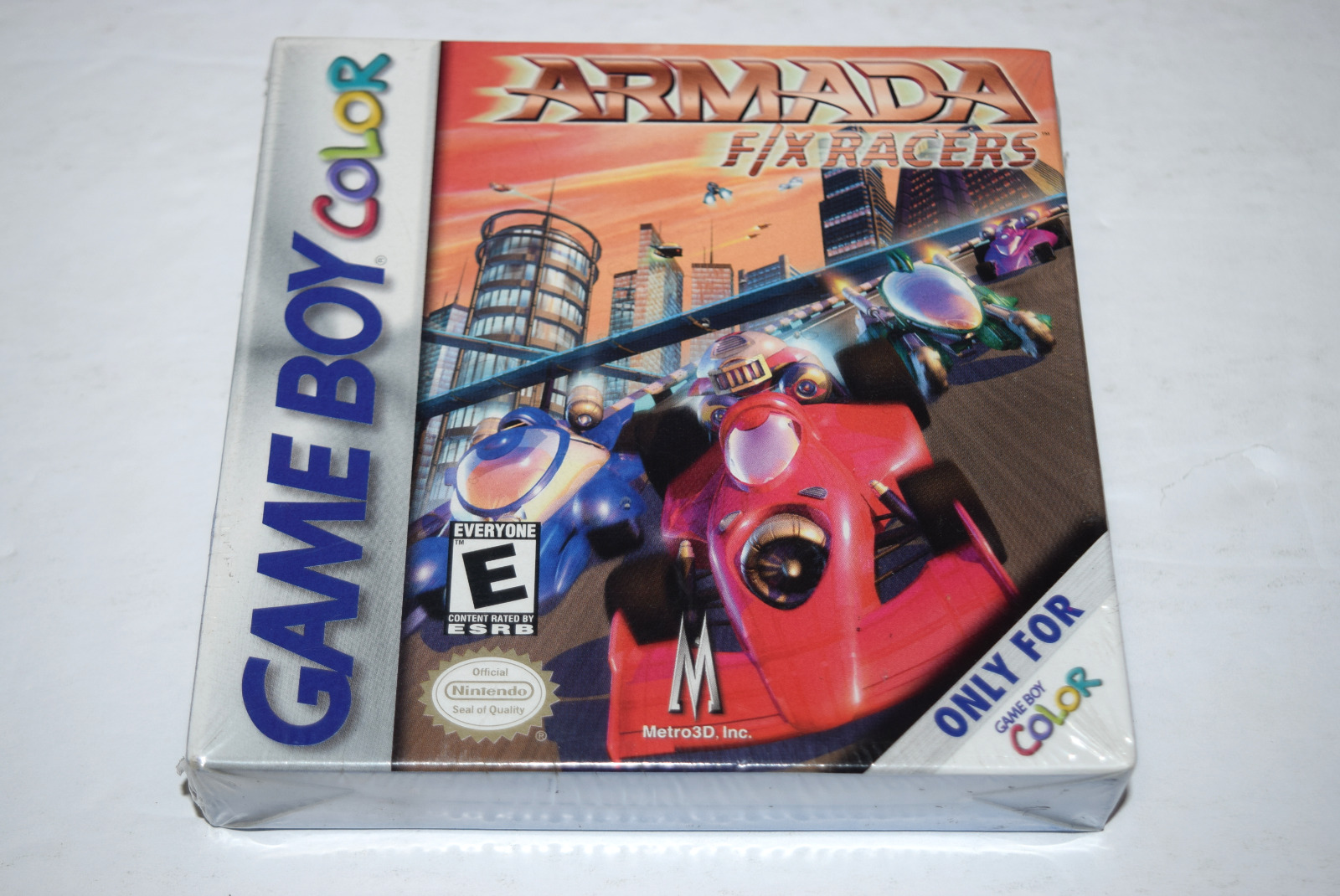 Armada F/X Racers Nintendo Game Boy Color New in H-Seam Shrinkwrapped Box