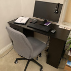 Bureau d'ordinateur avec tiroirs étagères PC bureau organisateur poste de travail table d'écriture