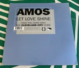 Amos - Let Love Shine In (Cleveland City Dubs) - Org UK 10" in P/S 1995 - Picture 1 of 6
