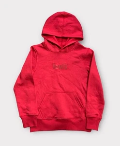 NEW Levi’s Hoodie Sweatshirt Youth Size Small Pullover Red Pouch Pocket BOYS - Picture 1 of 9