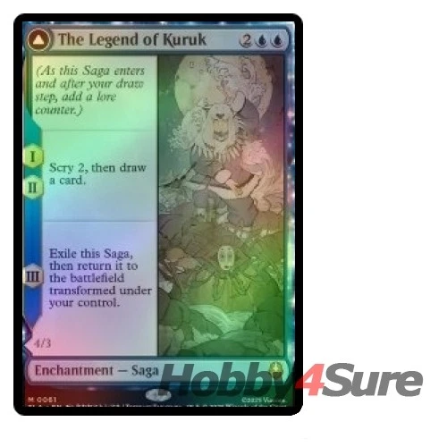Foil The Legend Of Kuruk M/NM Magic MTG Avatar: The Last Airbender - Image 1 of 1