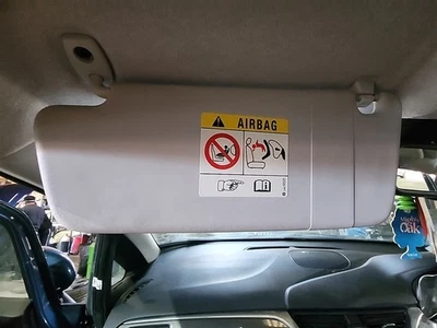 LEFT HAND SIDE SUN VISOR / 2535414 FOR VAUXHALL CORSA E SELECTIVE 2015  - Image 1 of 4