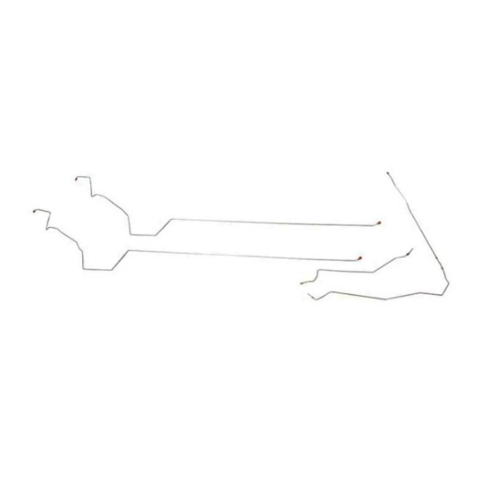 适用于雪佛兰 Monte Carlo 2000 - 2007 带 ABS 中级制动线 AIN0006SS-CPP — 第 1/2 张图片