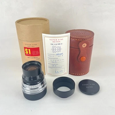 imitation of Angenieux S1 50mm F1.8 Super Cine Retro for Leica M6 M240P M10 M11 - Image 1 of 4