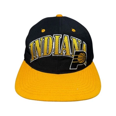 Gorra de colección NBA Indiana Pacers Snapback negra para hombre OSFA  Foto 1 de 4