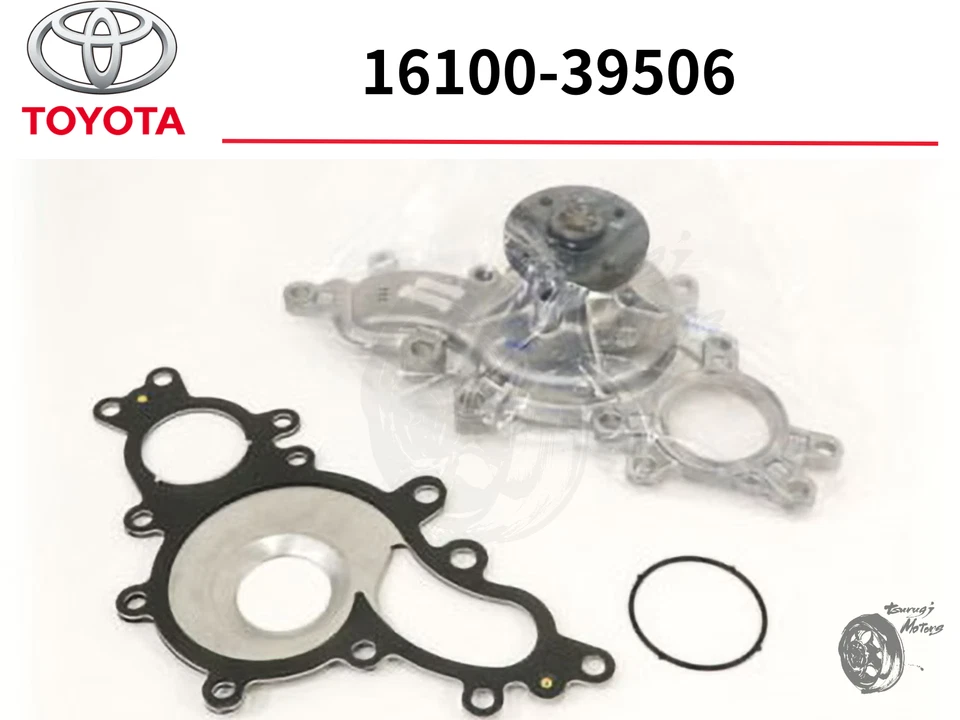 Conjunto de bomba de agua del motor Toyota genuino Lexus IS F GS F RC F LS460 16100-39506 FABRICANTE DE EQUIPOS ORIGINALES Foto 1 de 3