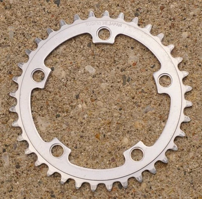 Sugino Chainring 36T 110 BCD 1/8 Vintage Old School BMX 1980s Fixed Track Pista - Image 1 of 3