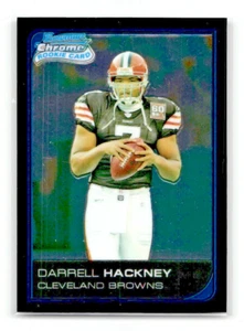 2006 Bowman Chrome Darrell Hackney RC Football Cards #51 Cleveland Browns - Picture 1 of 2