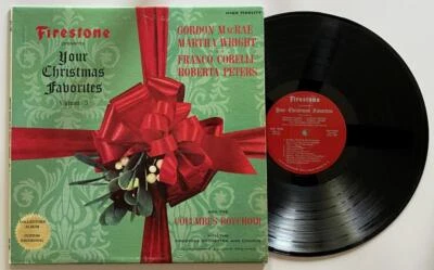 Firestone Presents Your Christmas Favorites Vol. 3 LP NM (1964) Gordon MacRae ++ - Image 1 of 3