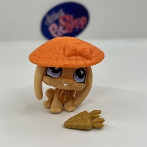 RABBIT #480 W/ Accessories - Authentic Littlest Pet Shop - Hasbro LPS