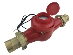 Misuratore acqua calda 2" DAE MJn-200R, uscita impulsi + giunti, galloni - Foto 1 di 7