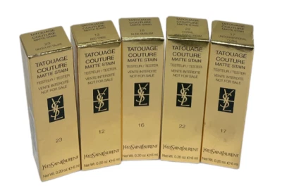 Mancha mate YSL Tatouage Couture (0,20 oz / 6 ml) NUEVA; COMO SE VE EN LAS FOTOS ¡TÚ ELIGES!! Foto 1 de 3