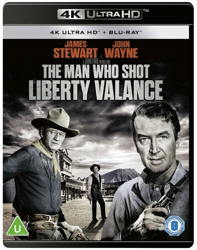 The Man Who Shot Liberty Valance Blu-ray (2022) John Wayne, Ford (DIR) cert U 2 - Image 1 of 1