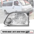 LEFT LH Front Headlight Lamp For Toyota Hiace Commuter LH172 LH184 1999-2004