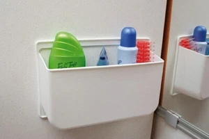 Portaobjetos Blanco Fiamma Pocket L Atornillable Cajón Guantera Autocaravana - Imagen 1 de 3