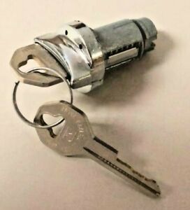 NEW 1941-1953 Buick Chrome Ignition lock with original GM keys-Replacement style