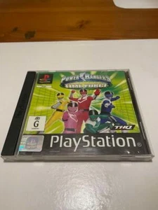 PLAYSTATION 1 PAL GAME POWER RANGERS WITH GAME BOOK DISC IN LIKE NEW ORIG COND - Picture 1 of 4