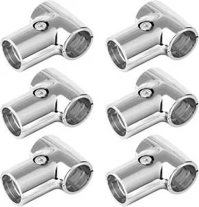 6 Sets 1-1/4" x 1-1/4" O.D. Tee Pipe Fitting Reducing Socket T Pipe Connector Cl - Picture 1 of 8
