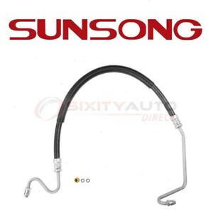 Sunsong Hydroboost To Gear Power Steering Pressure Line Hose for 1980-1991 pz