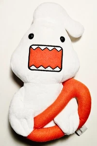Peluche Domo X Ghostbusters "No Ghost" Logo 11" (Kellytoy 2015) Crossover Oficial - Imagen 1 de 3